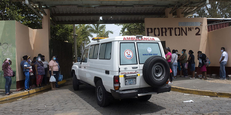 Transmisión de COVID-19 en Nicaragua "está muy difícil de controlar"