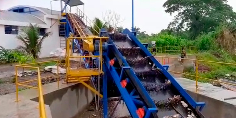 Biobarda para retención de basura del Río Motagua funciona con normalidad