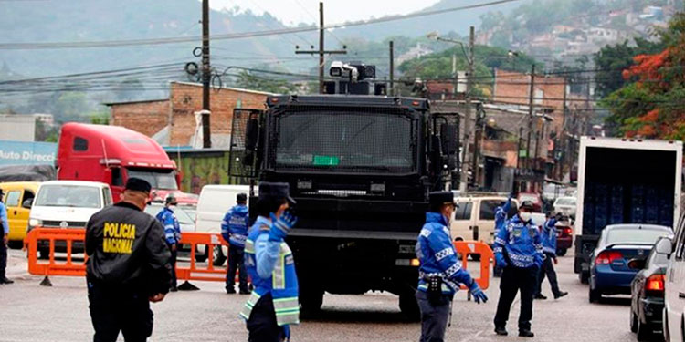 Cierre temporal del Distrito Central para evitar propagación de COVID-19