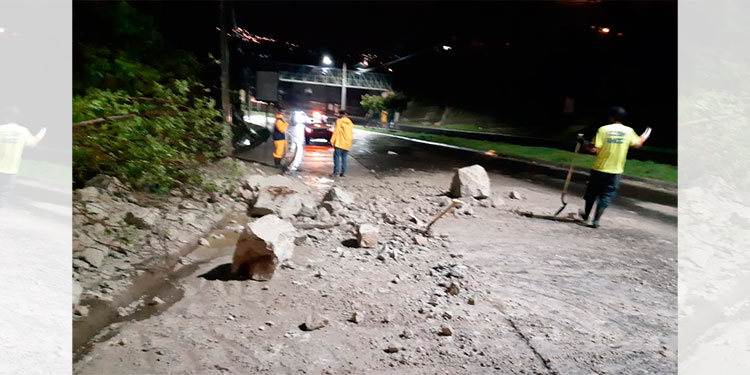 Codem monitorea zonas de riesgo en la capital