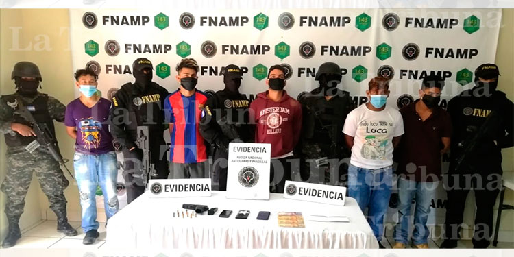 Capturan a diez miembros de organizaciones criminales en la capital