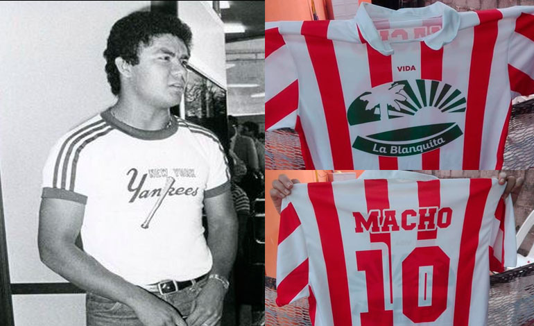 En La Ceiba ya venden réplicas de camisas del “Macho” Figueroa
