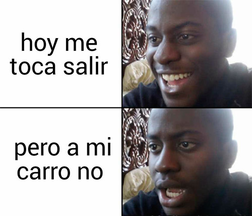 Aplicación del “hoy no circula” desata confusión e ingenio de la gente