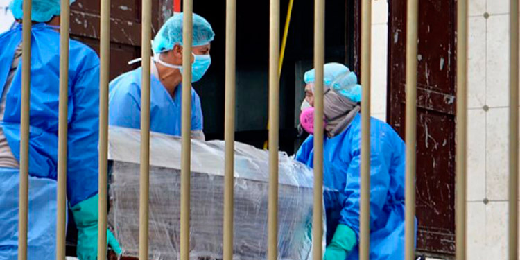 Unas 20 personas murieron por sospechas del COVID-19