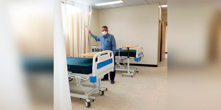 IHSS de San Pedro Sula habilita otra sala para pacientes con COVID-19