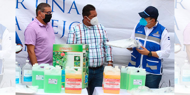 Sedis entrega equipo de bioseguridad a pastores evangélicos