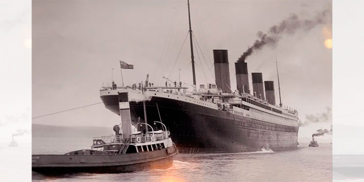 108 años después revelan foto del presunto iceberg que hundió al Titanic