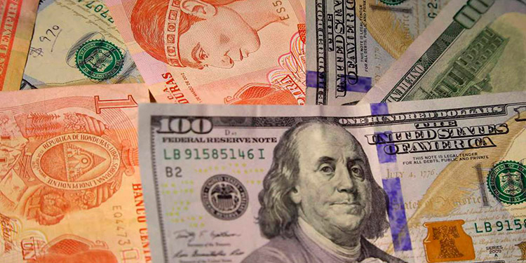 El lempira se fortalece más de 12 centavos durante junio