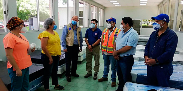 Habilitada nueva sala para 40 pacientes COVID-19