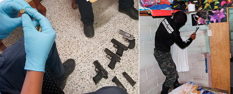 Nueve armas más y conexiones de internet hallan en Penitenciaría (Fotos)