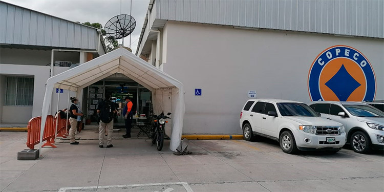 MP secuestra en Copeco documentos de hospital móvil de Villanueva