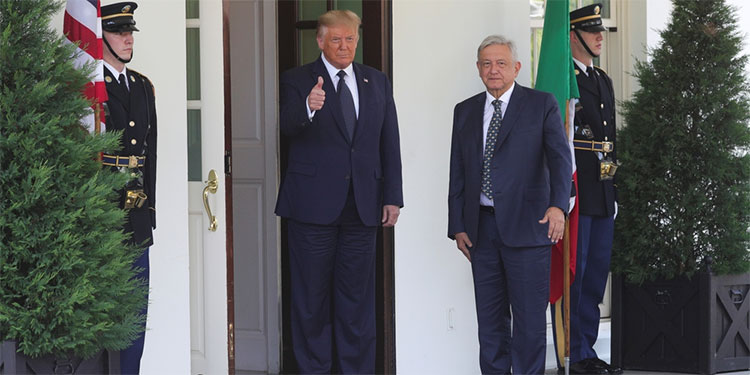 Trump y López Obrador no hablaron sobre inmigración ni frontera