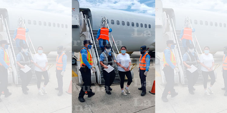 Interpol captura a hondureña retornada por el tráfico ilícito de drogas