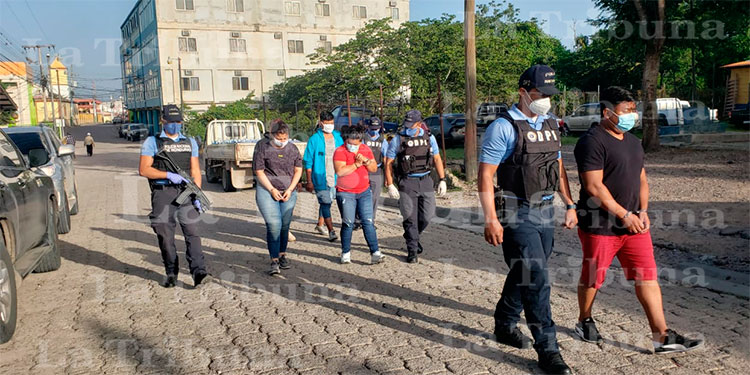 Capturan a miembros de la banda delictiva "El Tato" en Comayagua