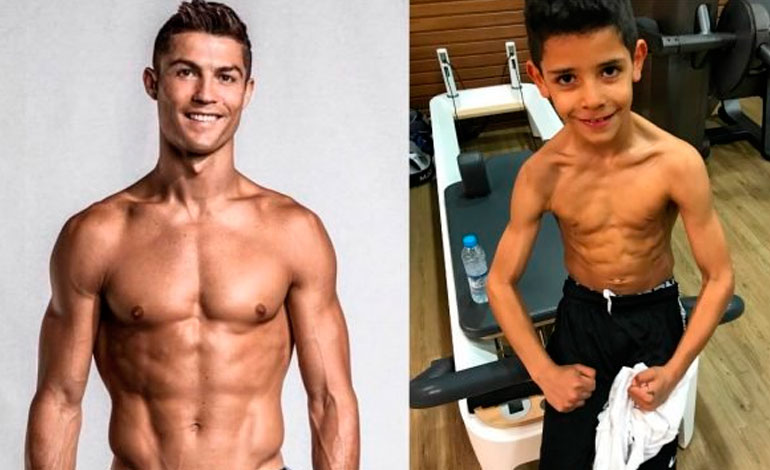Policía investiga a Cristiano por vídeo de su hijo