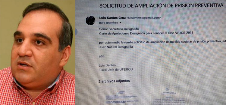 MP a la espera de solicitud de ampliación de prisión preventiva a Jacobo Regalado