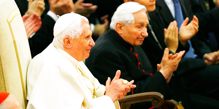 Fallece el hermano mayor del papa emérito Benedicto XVI