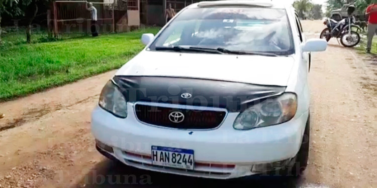 Ama de casa es ultimada a balazos dentro de taxi en Olancho
