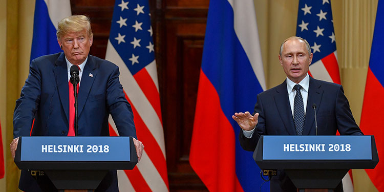 Trump y Putin hablan sobre la pandemia y soluciones a "carrera de armamento"