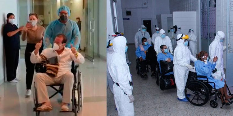 Más de 20 personas salen dando gracias a Dios tras vencer al COVID-19