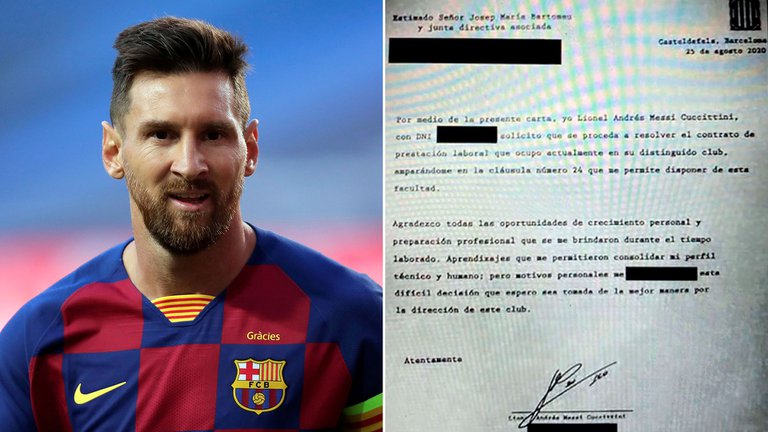 Barcelona no está dispuesto a negociar la salida de Messi