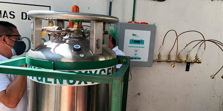 Instalados tanques de oxígeno líquido en Hospital del Sur