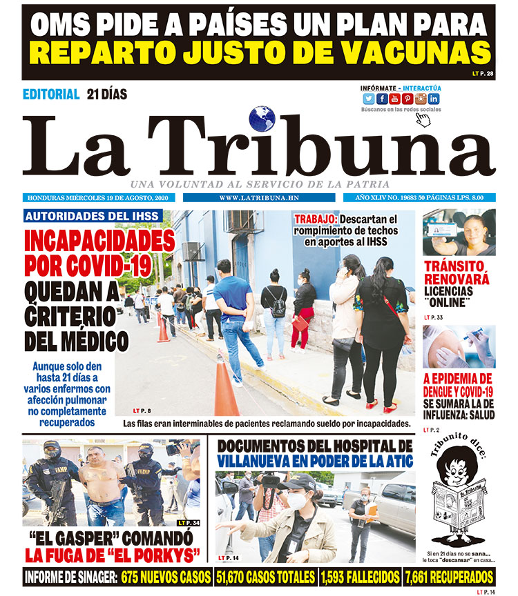 INCAPACIDADES POR COVID-19 QUEDAN A CRITERIO DEL MÉDICO