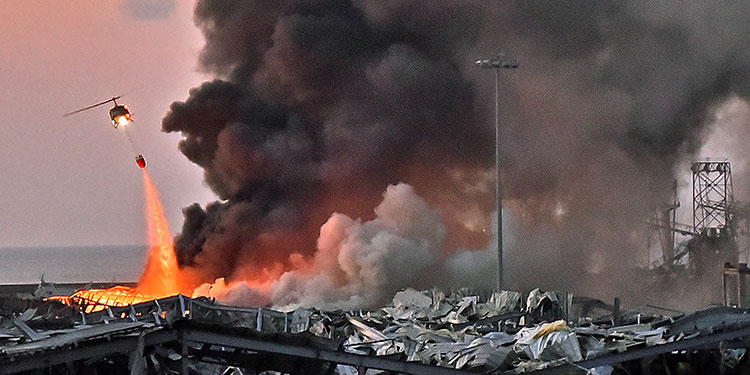 Dos enormes explosiones causan 73 muertos en Beirut
