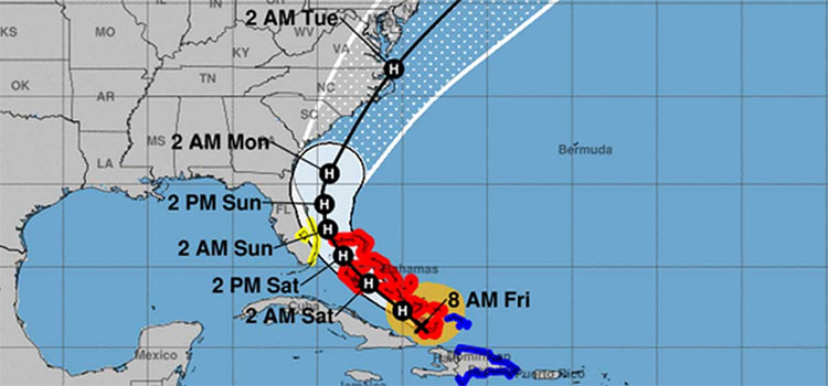 Florida se prepara para afrontar huracán Isaías