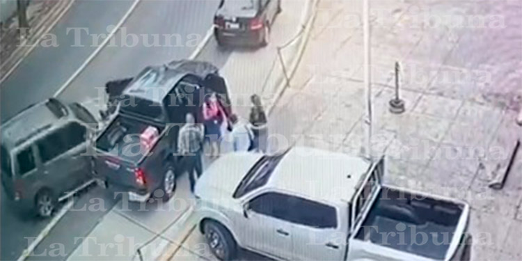 Así arrolló camioneta a fiscal del MP en Tegucigalpa