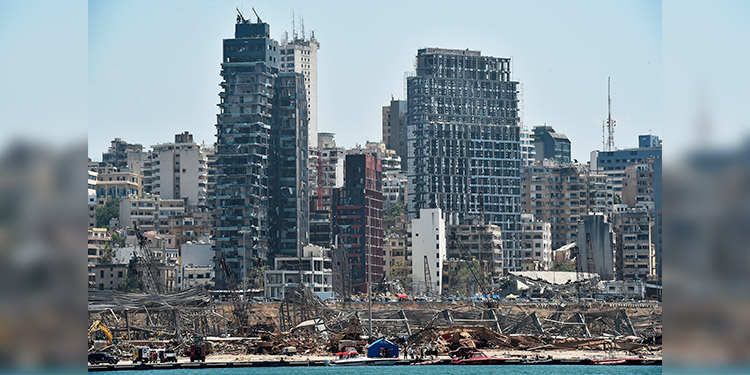 Al menos 60 personas continúan desaparecidas tras la explosión en Beirut