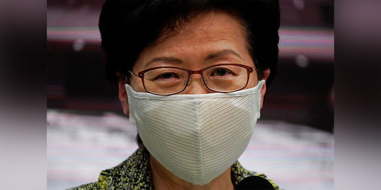 EEUU sanciona a lideresa del gobierno de Hong Kong