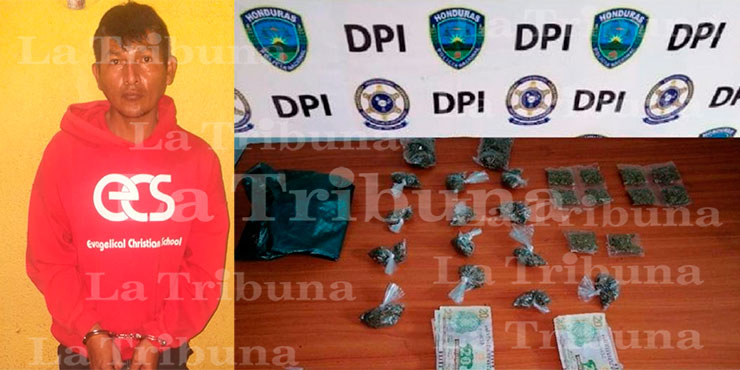 Arrestan a supuesto distribuidor de drogas en la capital