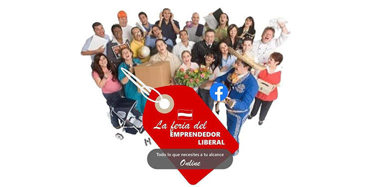 Impulsan ¨On line¨ la feria ”Emprendedor Liberal”
