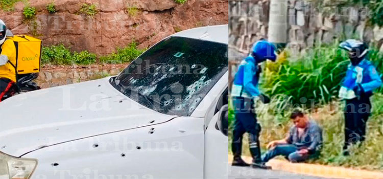 Un hombre herido de bala tras ser atacado por asaltantes en carretera al oriente