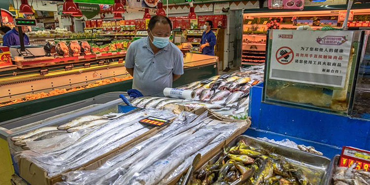 El virus en las importaciones congeladas de Latinoamérica alerta a China