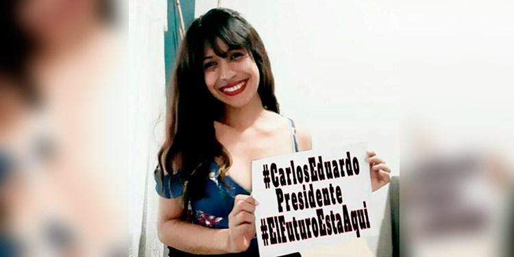 Juventud de Libre activa Carlos Eduardo Reina