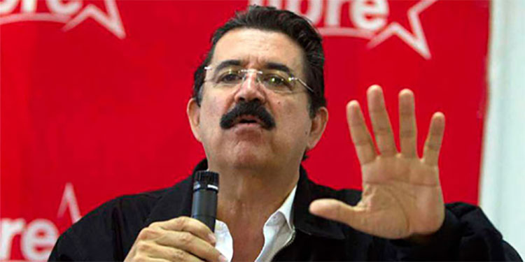 Mel Zelaya: la propuesta más fuerte es el reconocimiento de Luis Redondo
