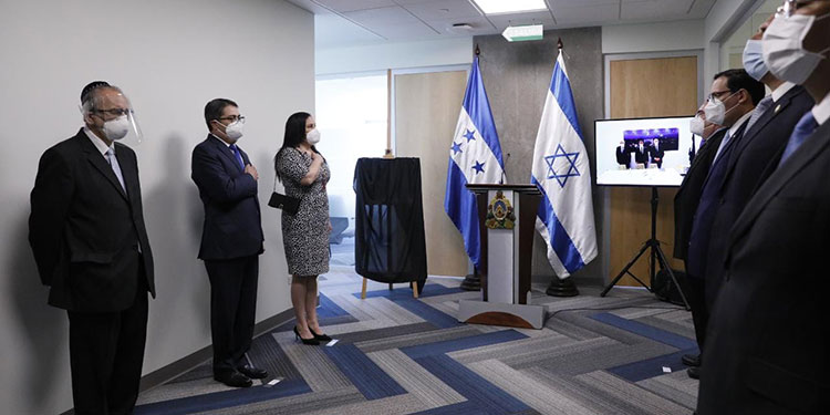 Honduras apertura oficina de cooperación comercial de Israel en Tegucigalpa