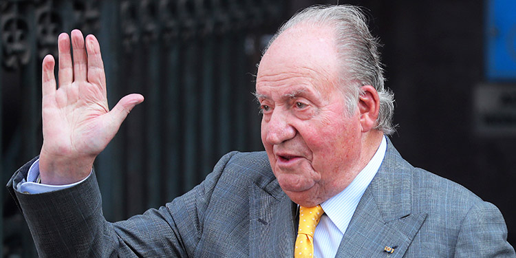 El rey Juan Carlos I está en Emiratos Árabes Unidos