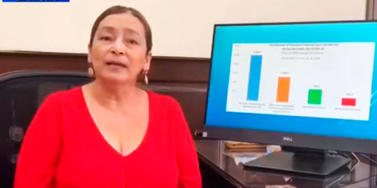 Finanzas presenta informe sobre presupuesto en el manejo de la pandemia