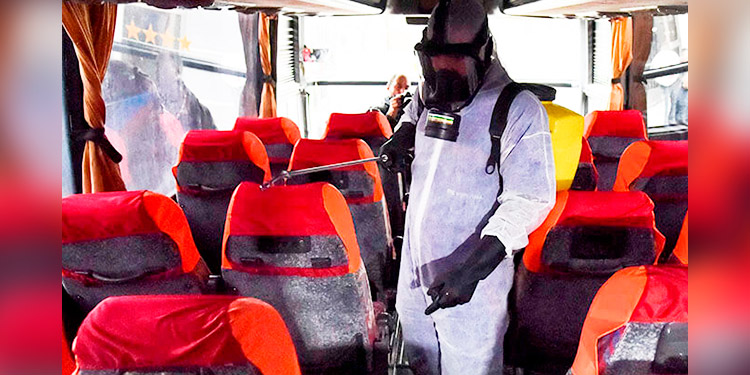 Es seguro viajar en transporte público durante la pandemia?