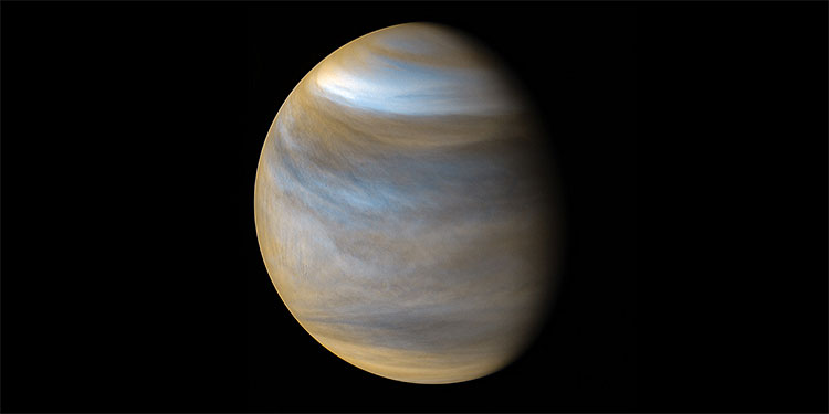 Hallan en las densas nubes de Venus una gigantesca ola oculta durante 35 años