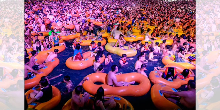 Sorprenden imágenes de mega fiesta en Wuhan donde apareció el coronavirus por primera vez
