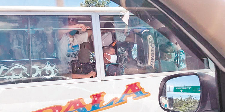 Llenos al 100% operaron buses durante pilotaje