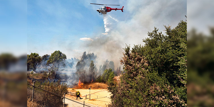 Pareja causó incendio en California al revelar género de bebé