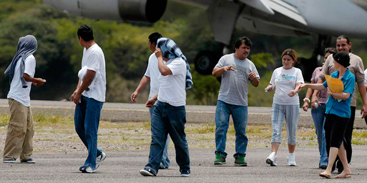 Más de 28.000 inmigrantes hondureños fueron deportados entre enero y agosto