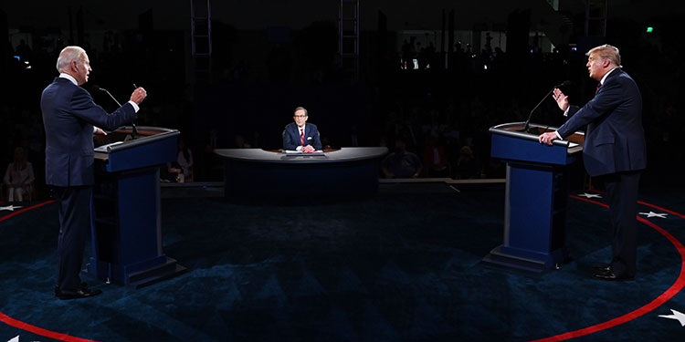 Anulan próximo debate entre Trump y Biden