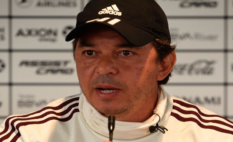 Gallardo: "Vamos a presentar un equipo que va a dar pelea"