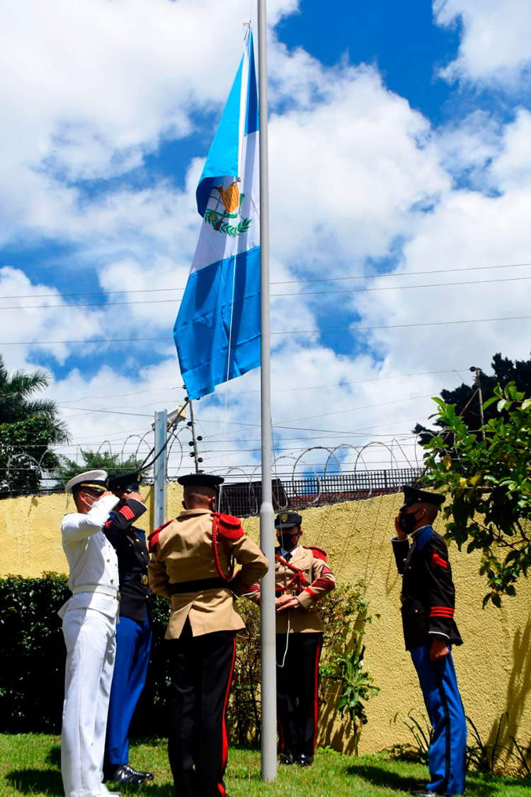 Celebración del  199 aniversario de independencia de Guatemala